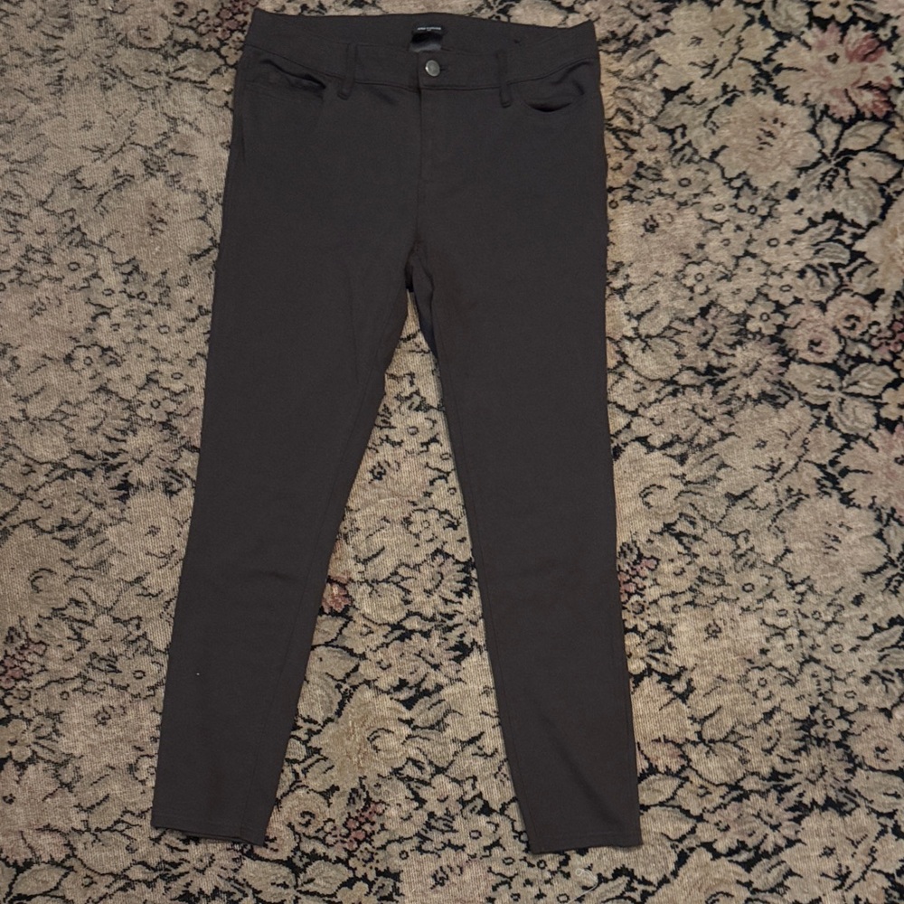 Ann Taylor - Womens Brown Skinny Pants - Size 10